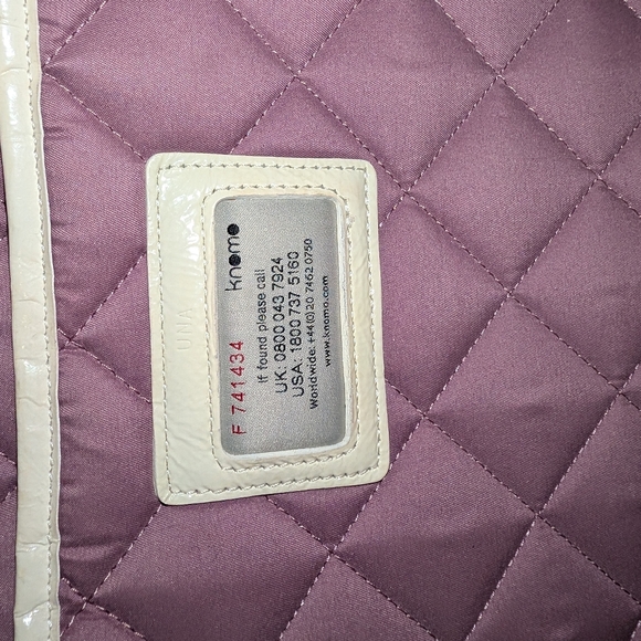 Nkomo Large Quilted Tote TAN/WHITE - Picture 5 of 5